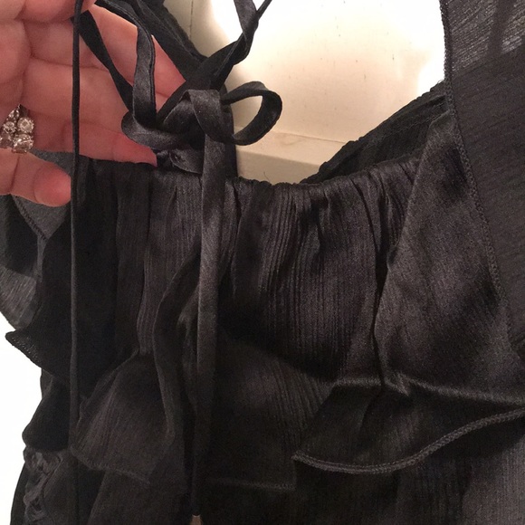 Ulla Johnson cold shoulder ruffle gown - Picture 6 of 14